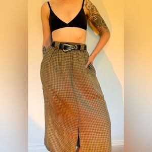 Beautiful Cottagecore Linen Skirt